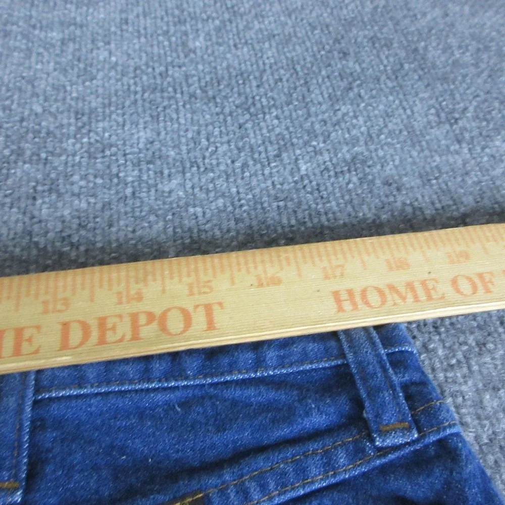 Wrangler Jeans Mens 36x34 Blue Cowboy Cut Straight Medium Wash Workwear 13MWZPW